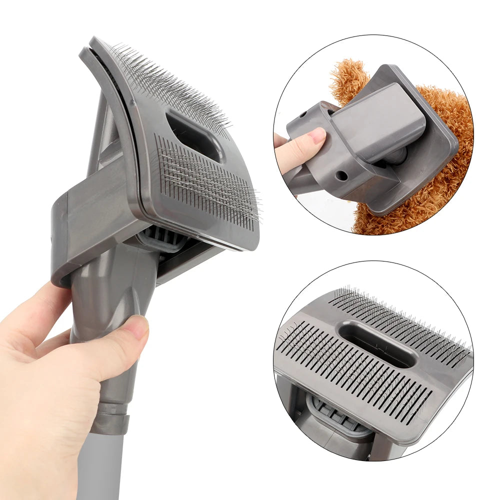 Pet Grooming Vacuum Brush Attachment (Fits Popular Models)